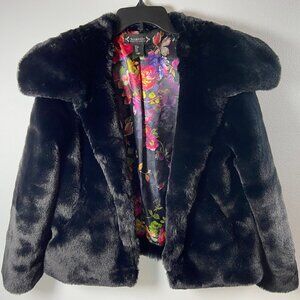 Nanette Lepore Faux Fur Coat